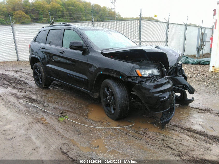 VIN 1C4RJFAG1KC700601 2019 JEEP GRAND CHEROKEE UPLAND