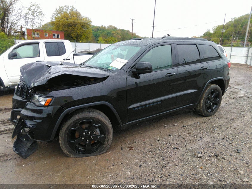 VIN 1C4RJFAG1KC700601 2019 JEEP GRAND CHEROKEE UPLAND