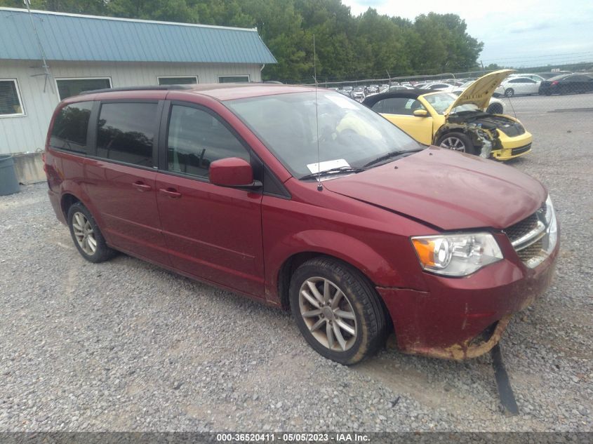 2014 DODGE GRAND CARAVAN SXT - 2C4RDGCG9ER320587