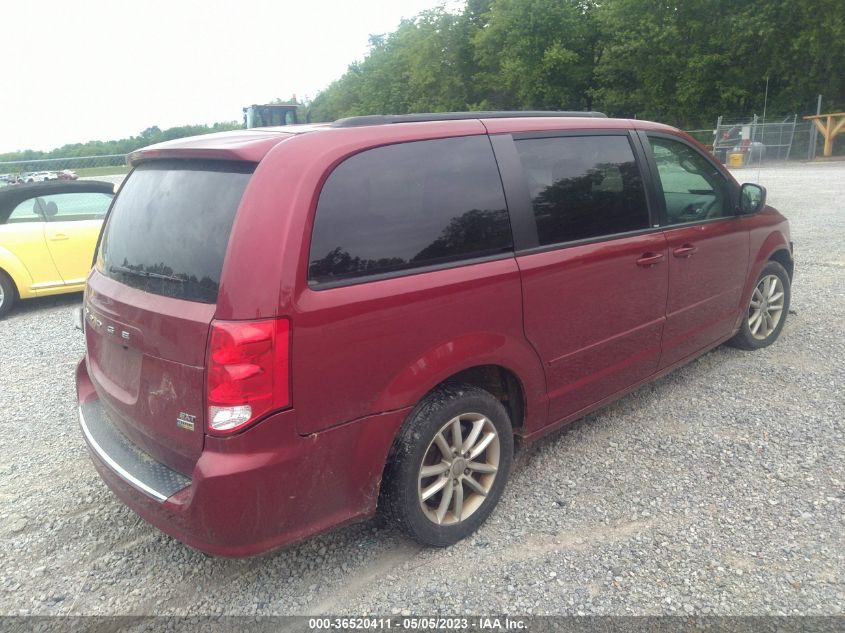 2014 DODGE GRAND CARAVAN SXT - 2C4RDGCG9ER320587
