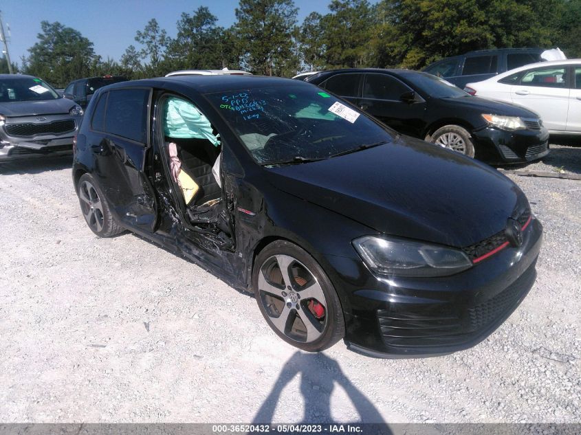 2015 VOLKSWAGEN GOLF GTI SE - 3VW5T7AUXFM000940