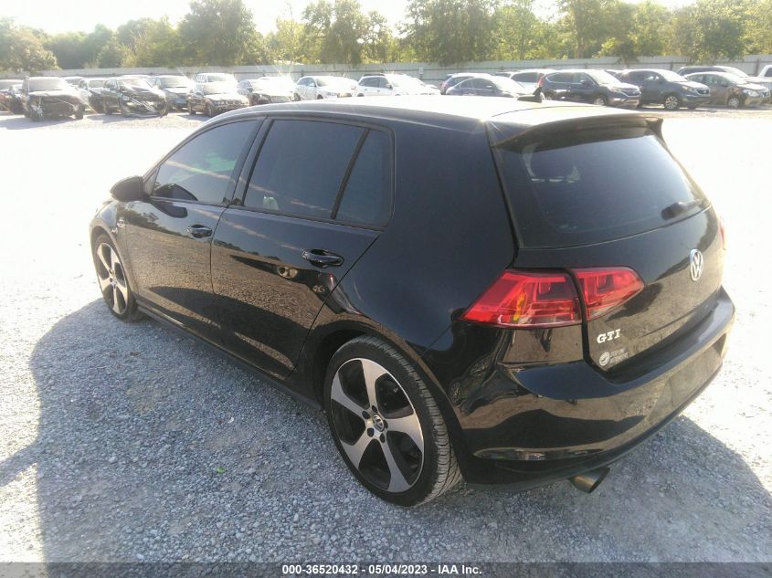 2015 VOLKSWAGEN GOLF GTI SE - 3VW5T7AUXFM000940