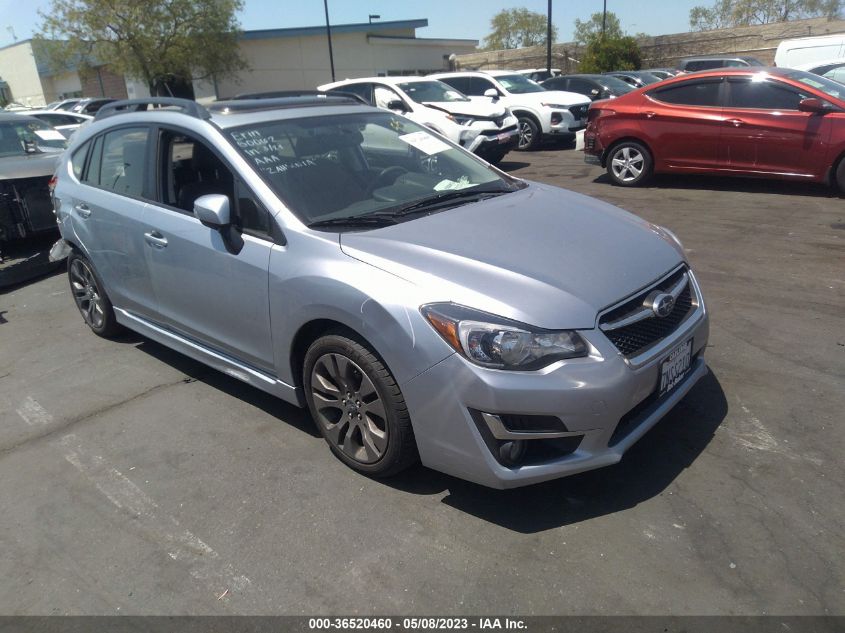 2015 SUBARU IMPREZA WAGON 2.0I SPORT LIMITED - JF1GPAZ61F8317938