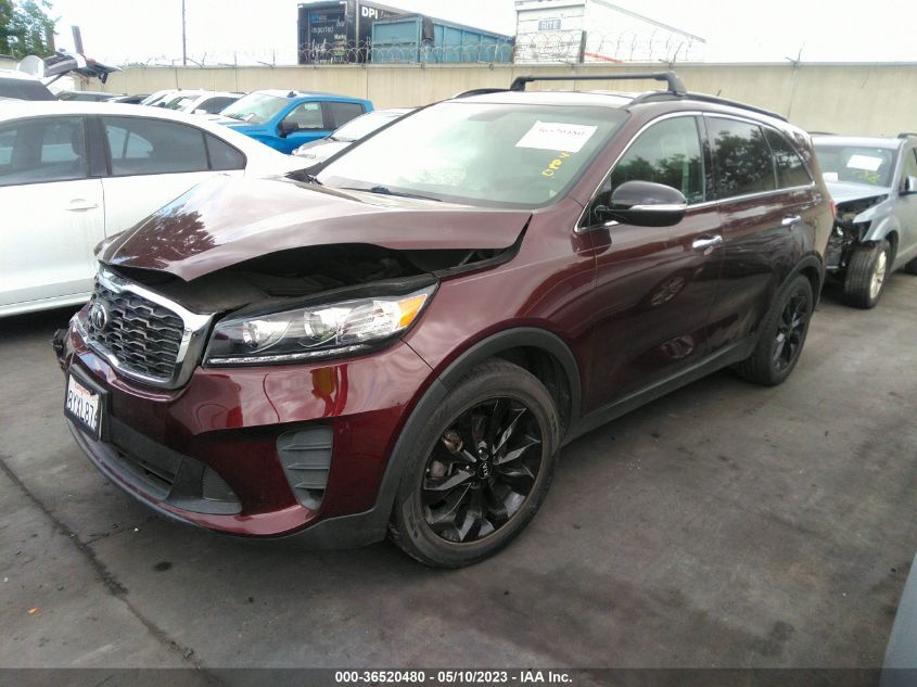 2019 KIA SORENTO S V6 - 5XYPG4A58KG594104