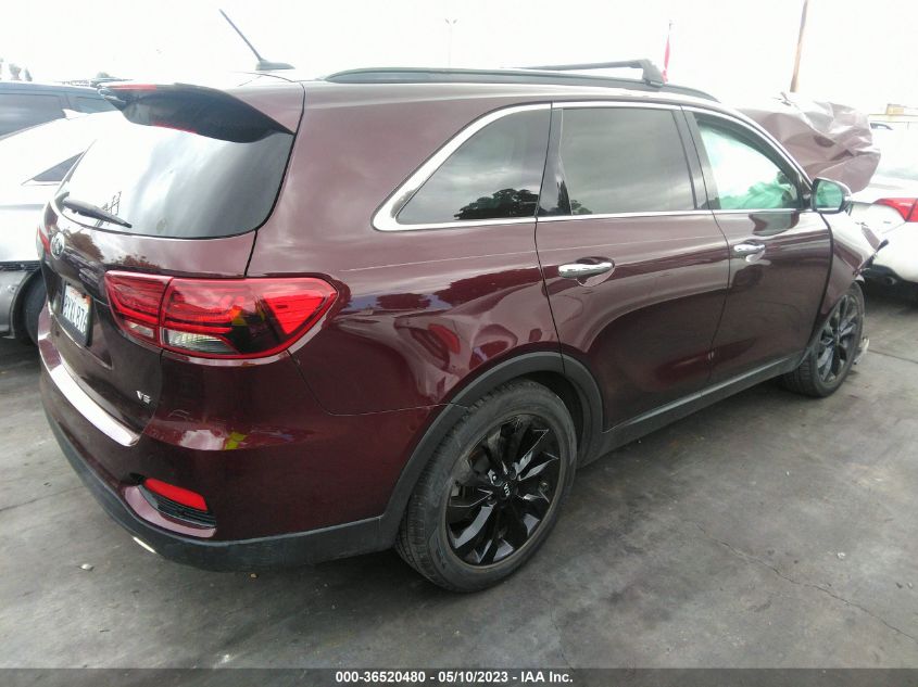 2019 KIA SORENTO S V6 - 5XYPG4A58KG594104