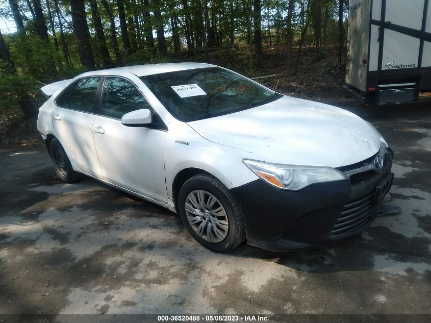 2016 TOYOTA CAMRY HYBRID LE - 4T1BD1FKXGU198872
