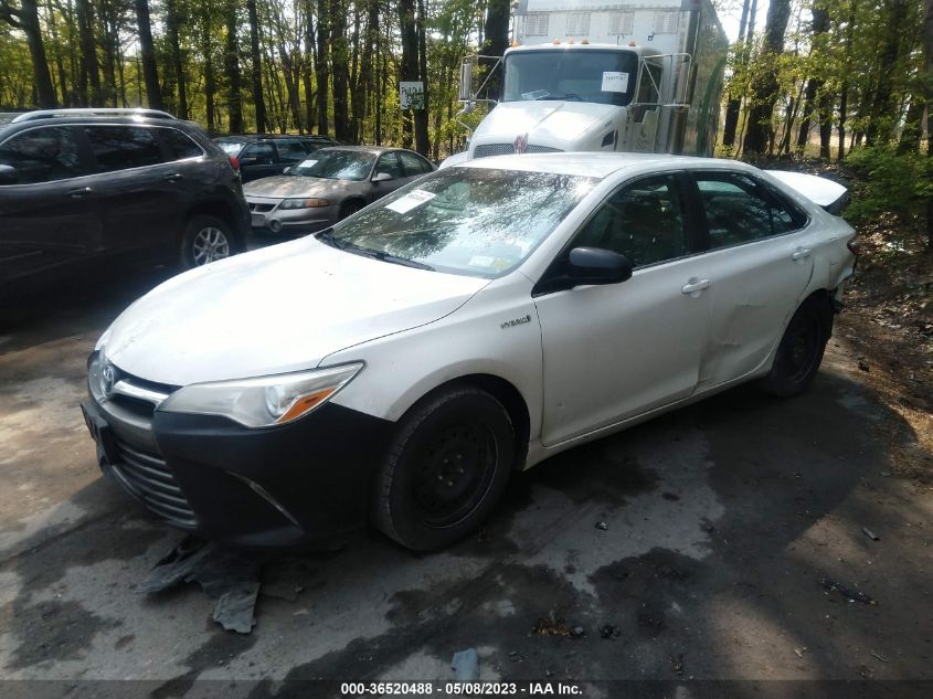 2016 TOYOTA CAMRY HYBRID LE - 4T1BD1FKXGU198872