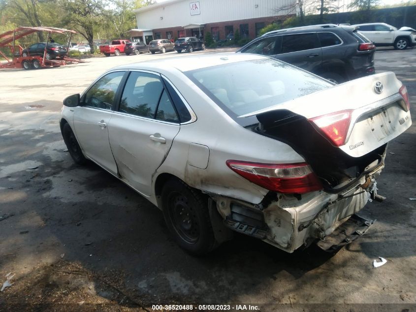 2016 TOYOTA CAMRY HYBRID LE - 4T1BD1FKXGU198872