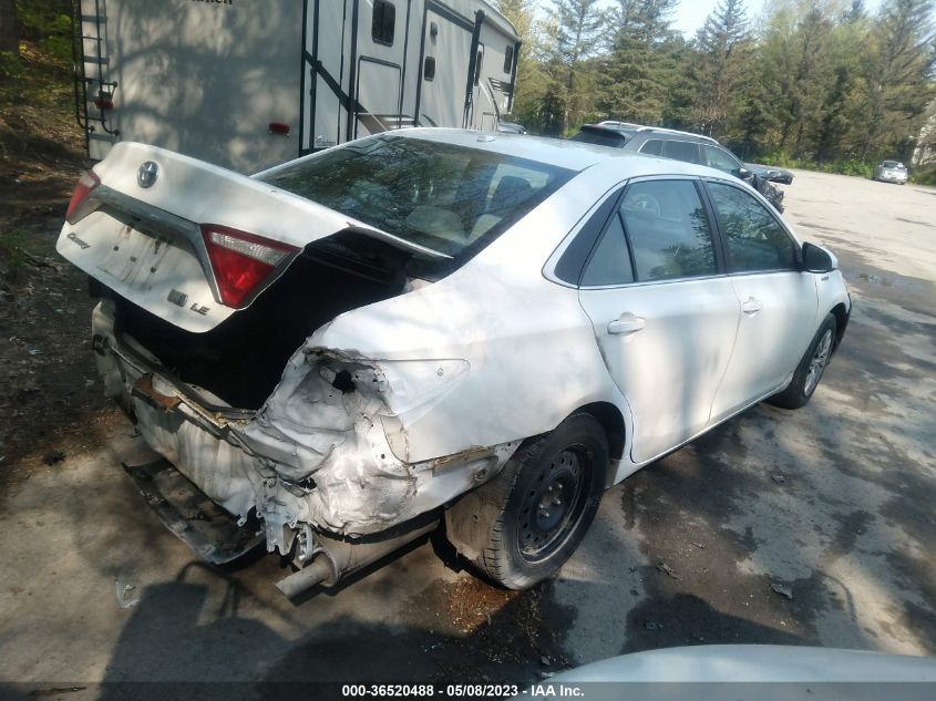 2016 TOYOTA CAMRY HYBRID LE - 4T1BD1FKXGU198872