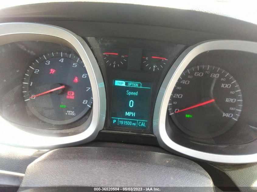 2013 CHEVROLET EQUINOX LTZ - 2GNFLGEK9D6285323