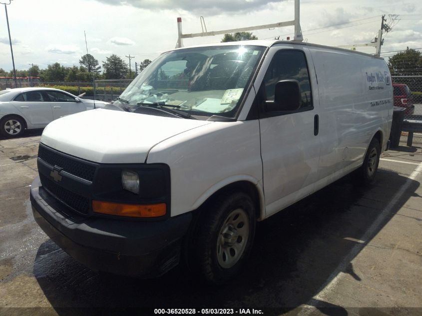 2014 CHEVROLET EXPRESS CARGO VAN - 1GCSGAFX6E1112561
