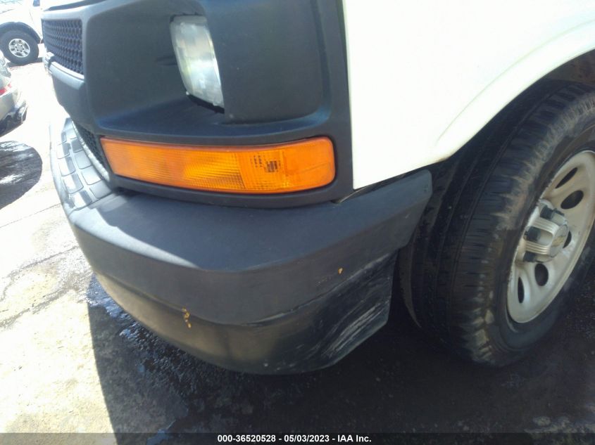 2014 CHEVROLET EXPRESS CARGO VAN - 1GCSGAFX6E1112561