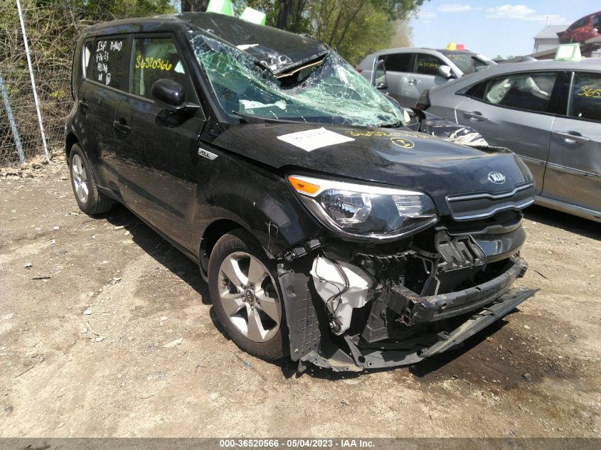 2017 KIA SOUL BASE - KNDJN2A22H7443366