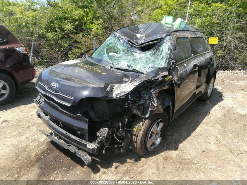 2017 KIA SOUL BASE - KNDJN2A22H7443366