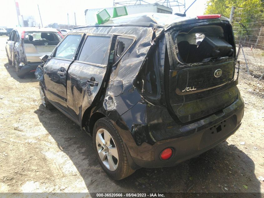 2017 KIA SOUL BASE - KNDJN2A22H7443366