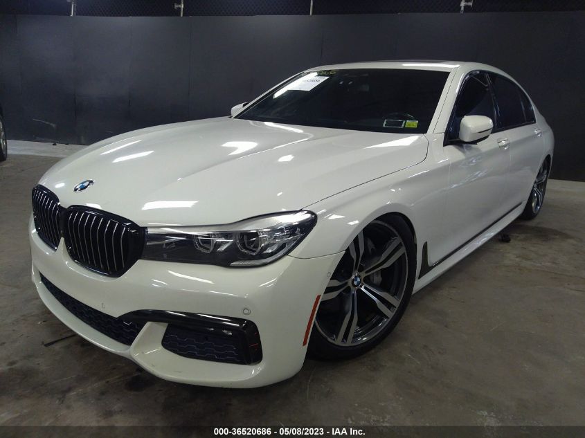 2017 BMW 7 SERIES 740I - WBA7E2C33HG741146
