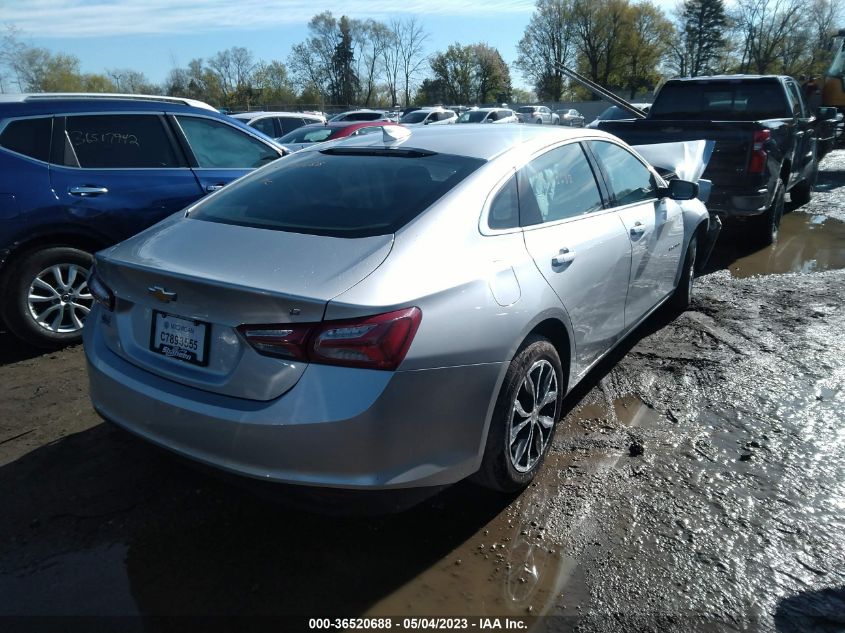 2021 CHEVROLET MALIBU LT - 1G1ZD5ST0MF029719