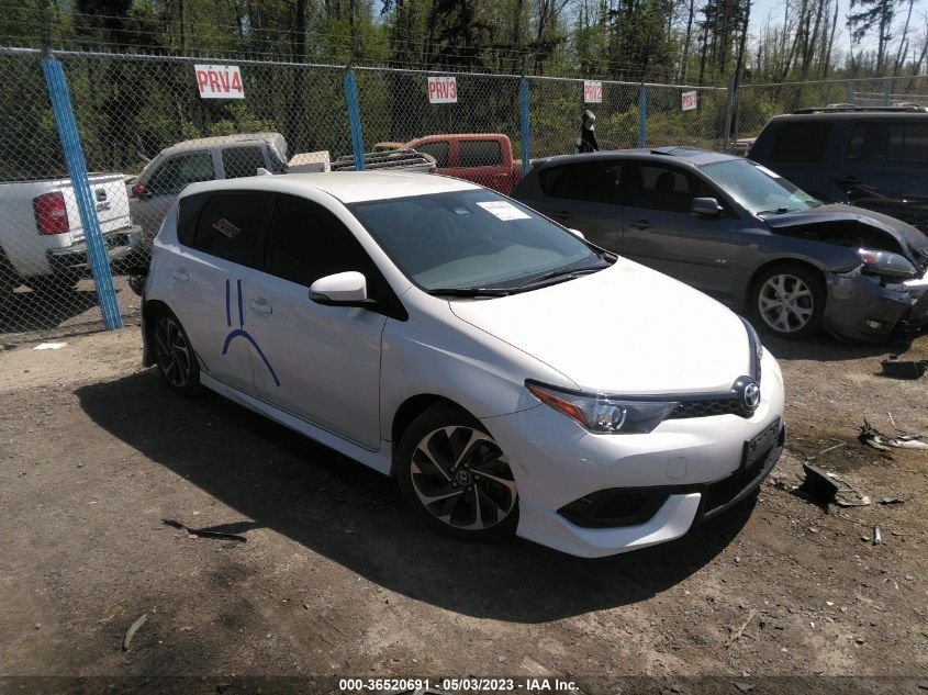 2018 TOYOTA COROLLA IM - JTNKARJE0JJ566963