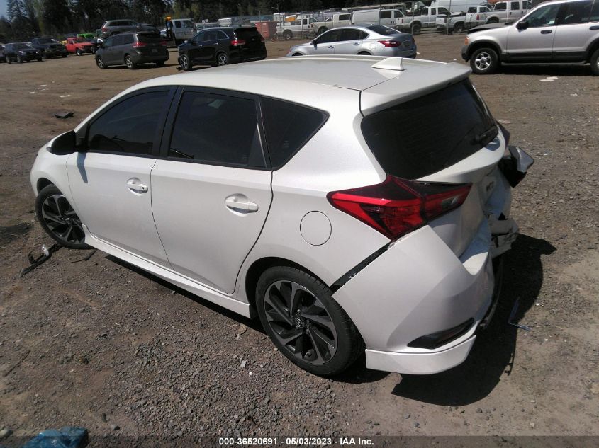 2018 TOYOTA COROLLA IM - JTNKARJE0JJ566963