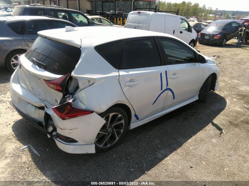 2018 TOYOTA COROLLA IM - JTNKARJE0JJ566963