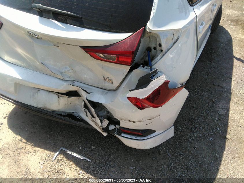 2018 TOYOTA COROLLA IM - JTNKARJE0JJ566963