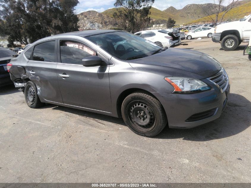 2015 NISSAN SENTRA S - 3N1AB7AP0FY361216