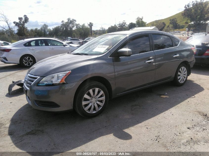 2015 NISSAN SENTRA S - 3N1AB7AP0FY361216