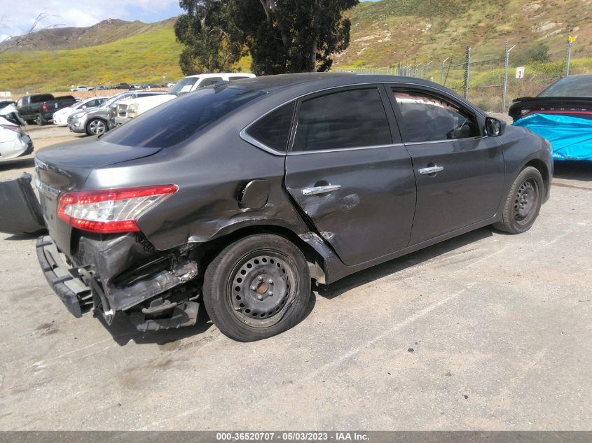 2015 NISSAN SENTRA S - 3N1AB7AP0FY361216