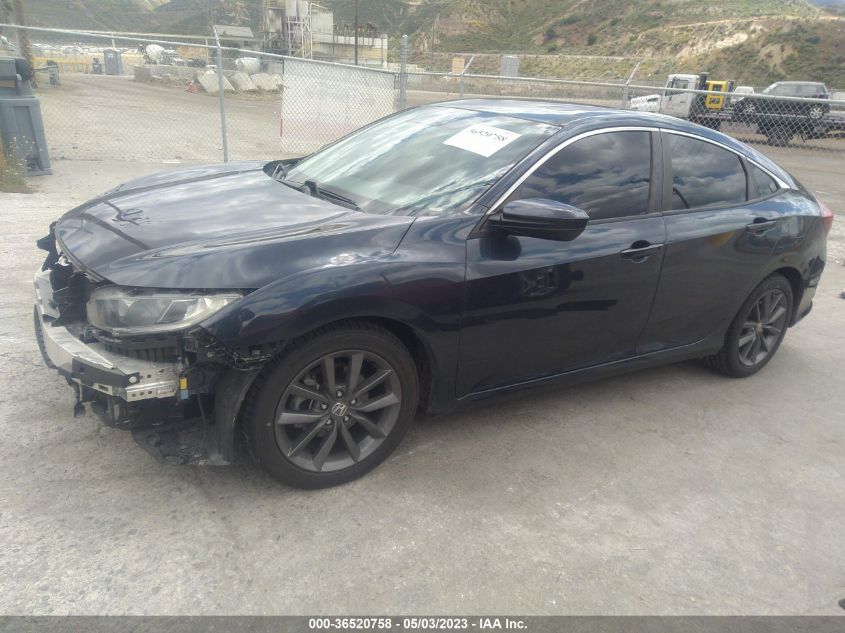 2019 HONDA CIVIC SEDAN EX - 19XFC1F35KE205462