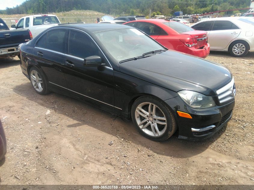 2013 MERCEDES-BENZ C-CLASS C 250 - WDDGF4HB9DR254579
