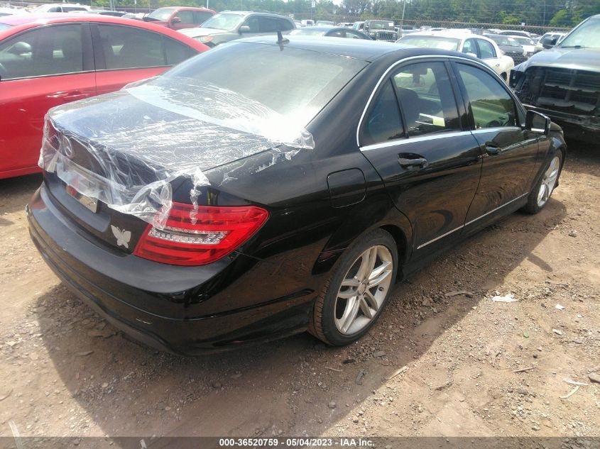 2013 MERCEDES-BENZ C-CLASS C 250 - WDDGF4HB9DR254579