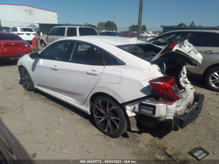 2018 HONDA CIVIC SI SEDAN 2HGFC1E51JH701317