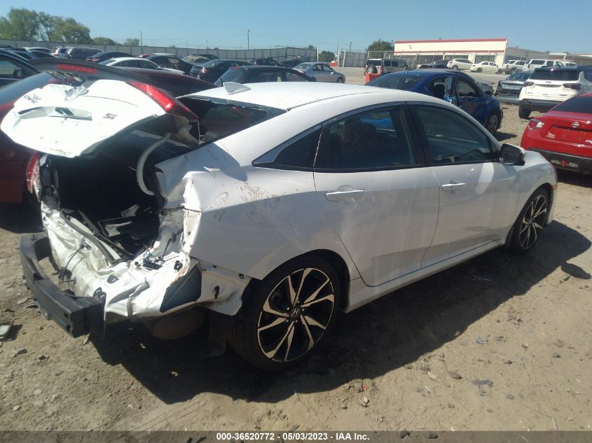 2018 HONDA CIVIC SI SEDAN 2HGFC1E51JH701317