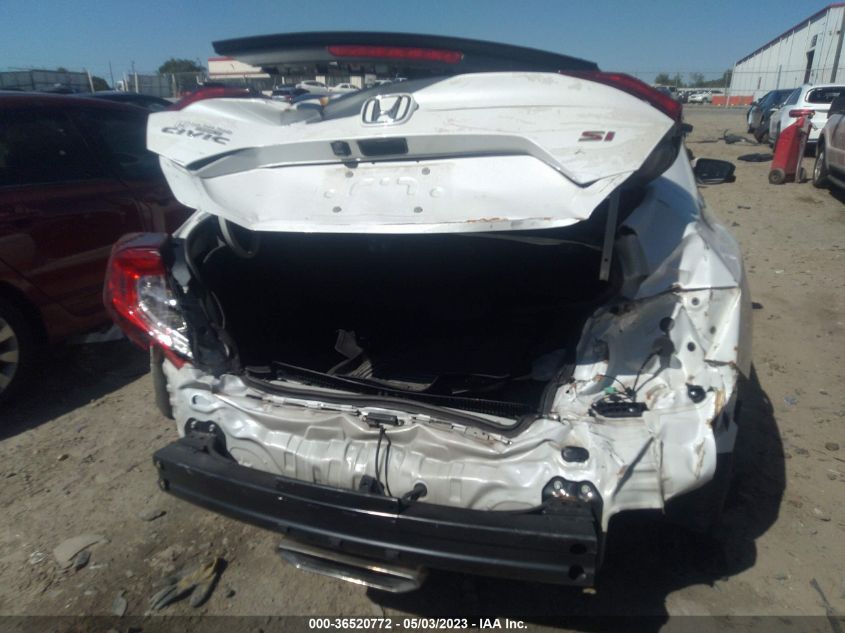 2018 HONDA CIVIC SI SEDAN 2HGFC1E51JH701317