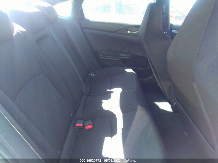 2018 HONDA CIVIC SI SEDAN 2HGFC1E51JH701317