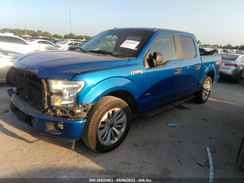 2017 FORD F-150 XL/XLT/LARIAT - 1FTEW1CP3HKD68532