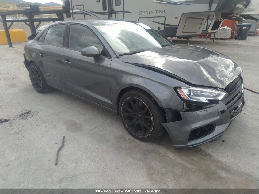 2018 AUDI A3 SEDAN PREMIUM/TECH PREMIUM - WAUAUGFF7J1028772