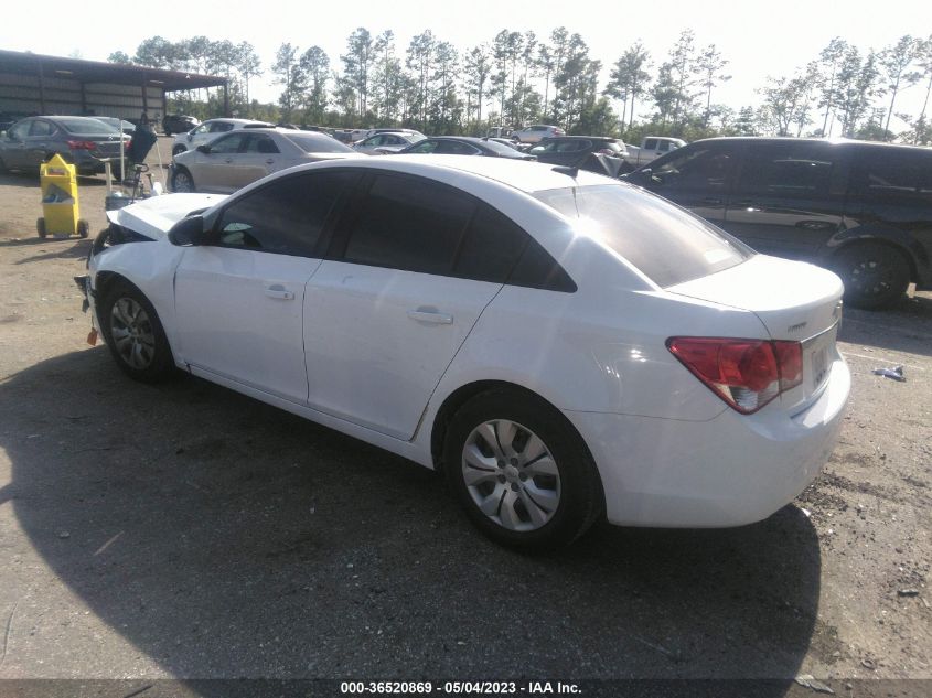 2013 CHEVROLET CRUZE LS - 1G1PA5SHXD7222126