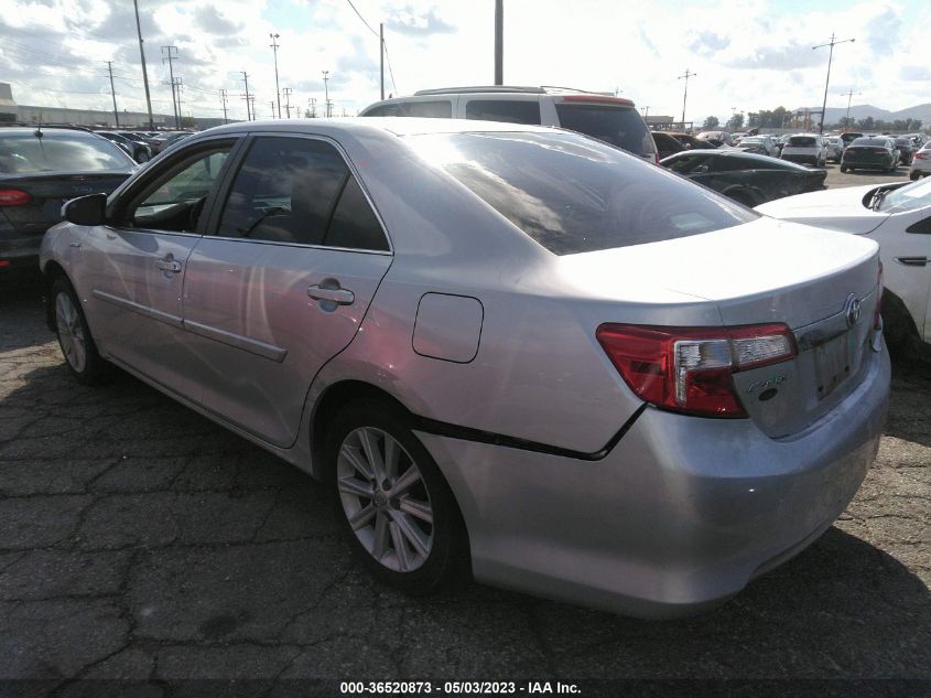 2014 TOYOTA CAMRY HYBRID LE/XLE/SE LIMITED EDITION - 4T1BD1FK0EU103183