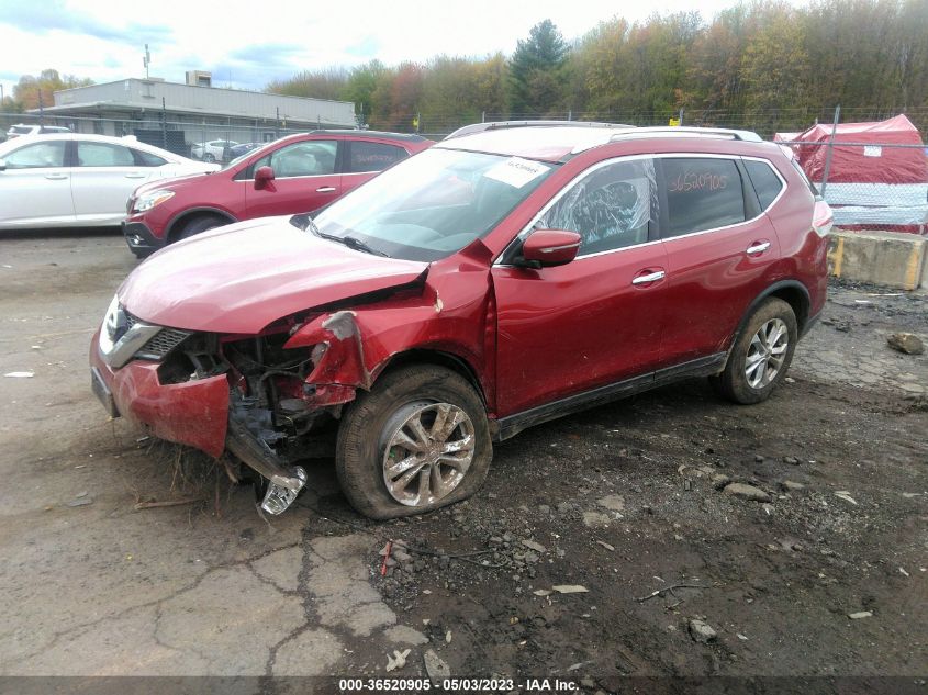 2015 NISSAN ROGUE SV - KNMAT2MV1FP520804