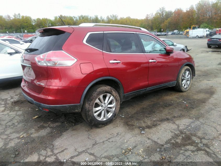 2015 NISSAN ROGUE SV - KNMAT2MV1FP520804
