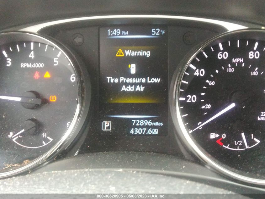 2015 NISSAN ROGUE SV - KNMAT2MV1FP520804