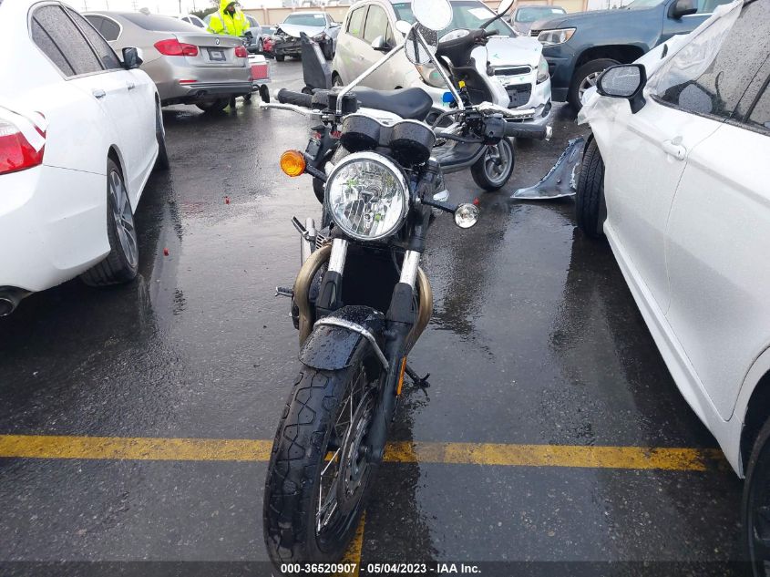 2022 TRIUMPH MOTORCYCLE BONNEVILLE T100 SMTD10G76NTAF6838