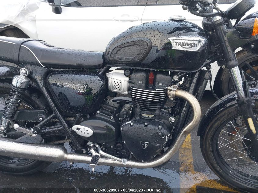 2022 TRIUMPH MOTORCYCLE BONNEVILLE T100 SMTD10G76NTAF6838