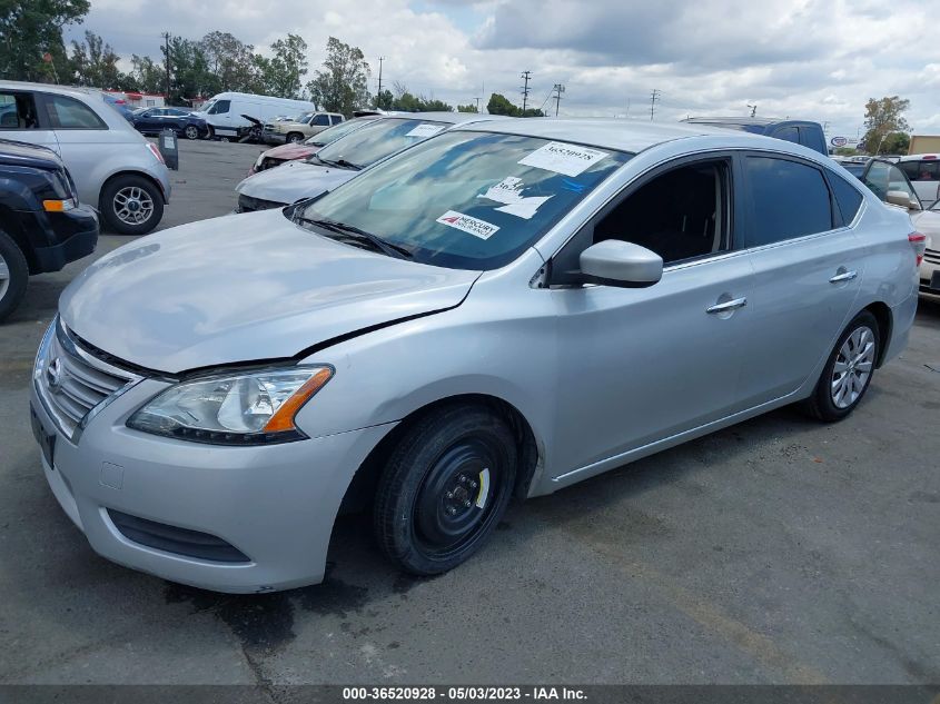 2013 NISSAN SENTRA FE+ SV - 3N1AB7AP5DL564483