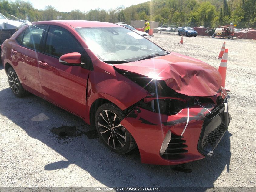 2017 TOYOTA COROLLA L/LE/XLE/SE - 2T1BURHE6HC792500