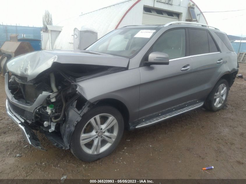 2015 MERCEDES-BENZ M-CLASS ML 350 - 4JGDA5HBXFA507441