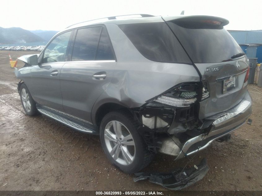 2015 MERCEDES-BENZ M-CLASS ML 350 - 4JGDA5HBXFA507441