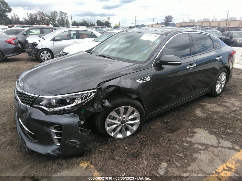 2017 KIA OPTIMA EX - 5XXGU4L32HG158219