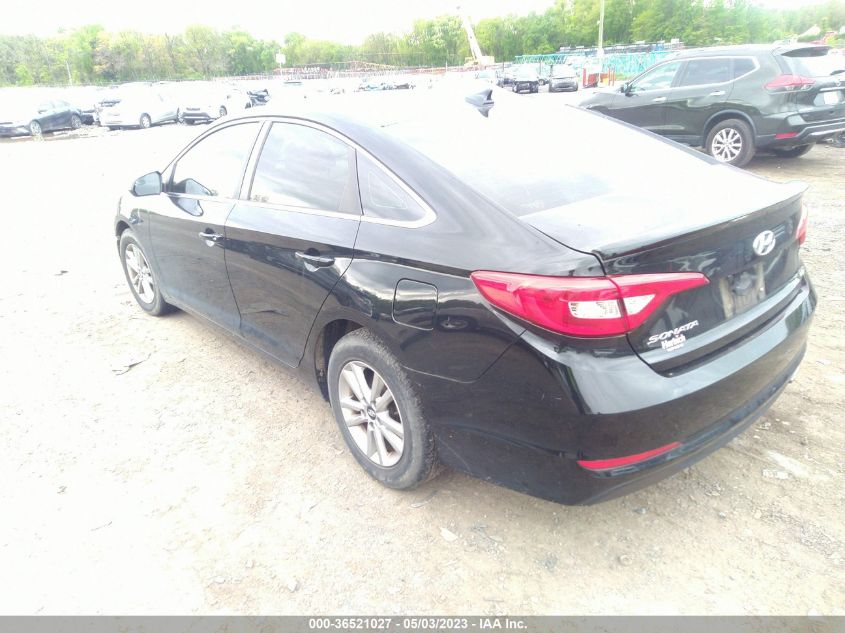 2015 HYUNDAI SONATA 2.4L SE - 5NPE24AF2FH213974